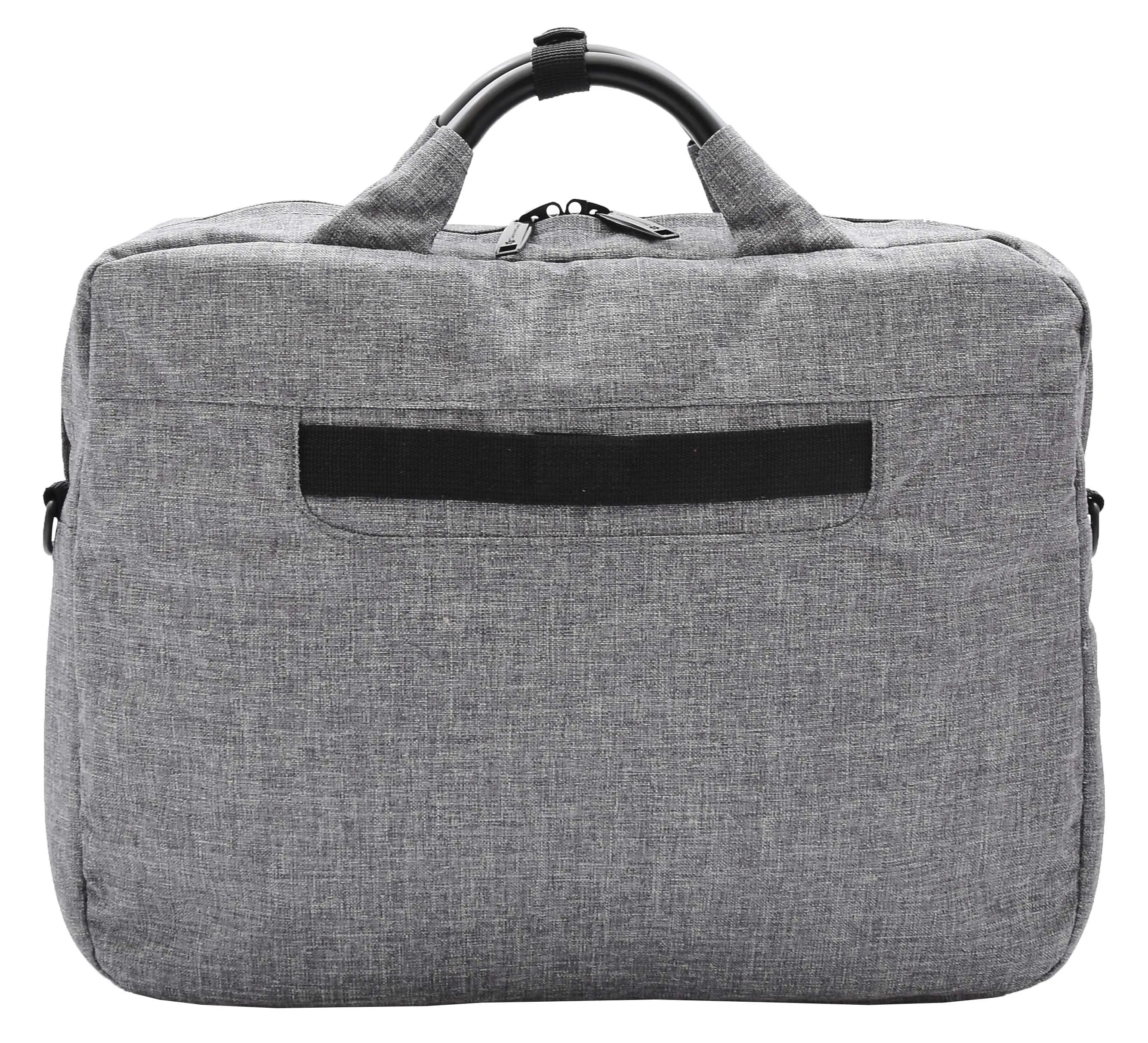 DR492 Cross Body Organiser Bag Laptop Carry Case Grey