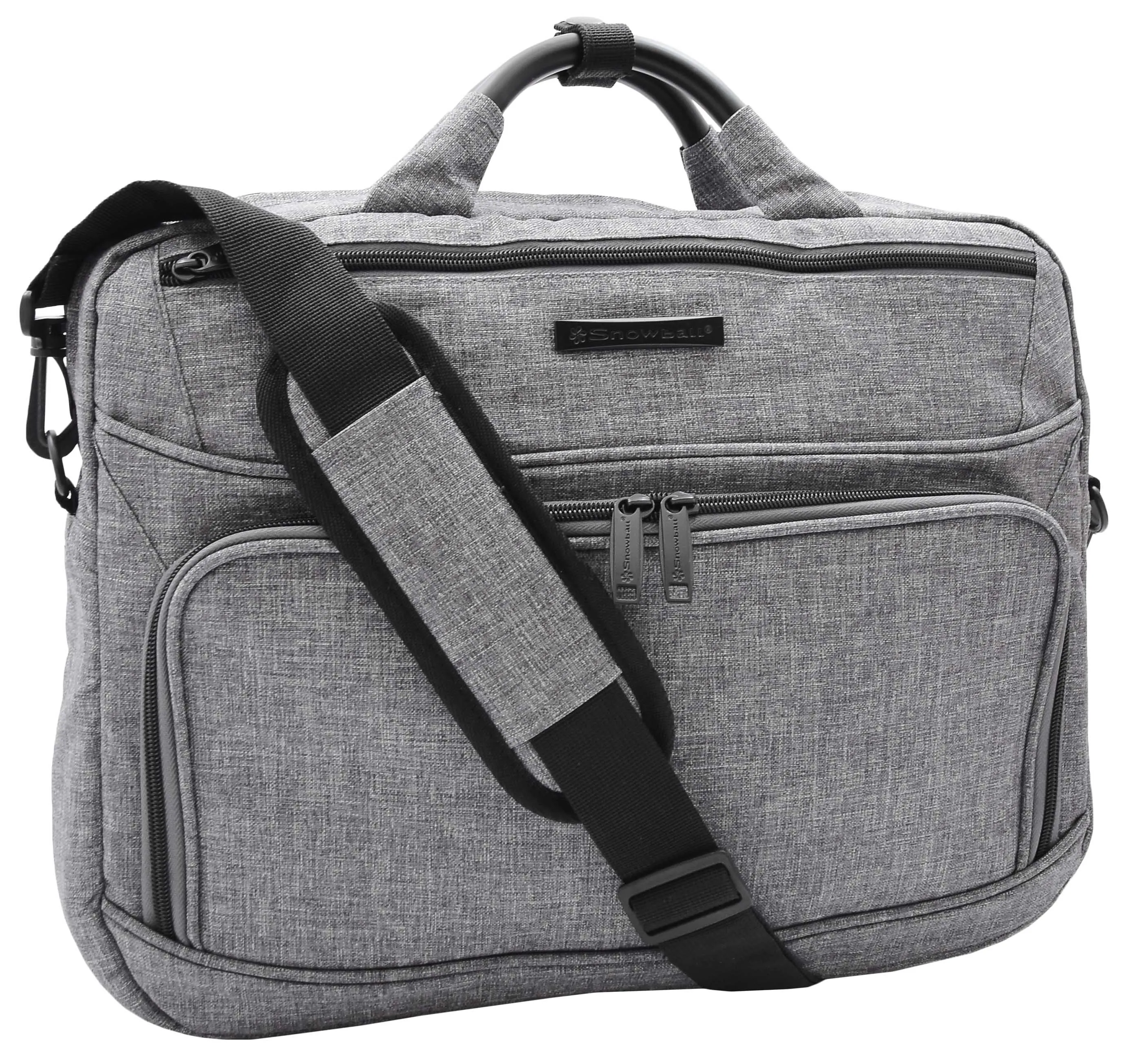 DR492 Cross Body Organiser Bag Laptop Carry Case Grey