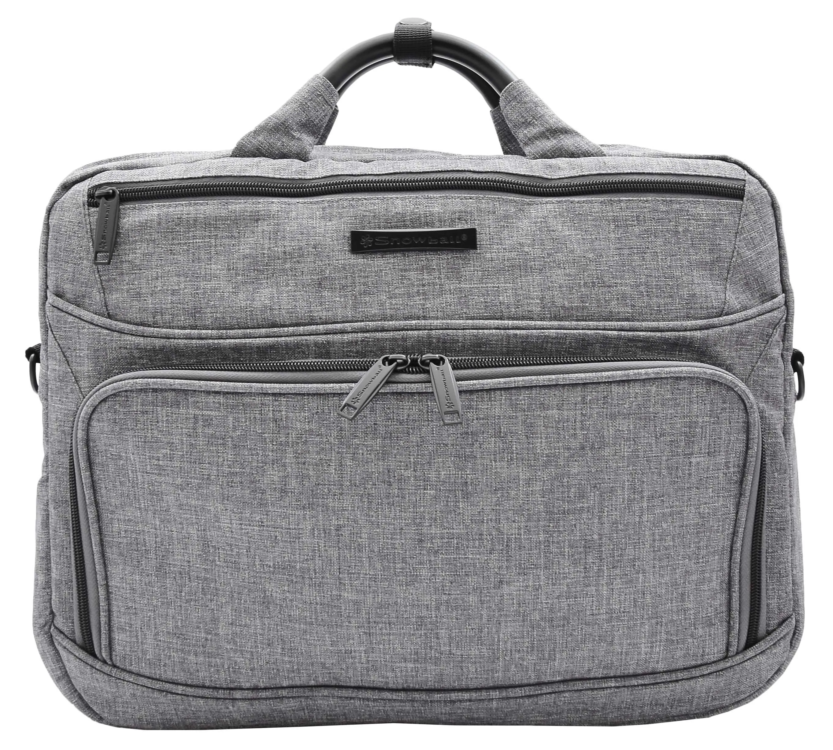 DR492 Cross Body Organiser Bag Laptop Carry Case Grey