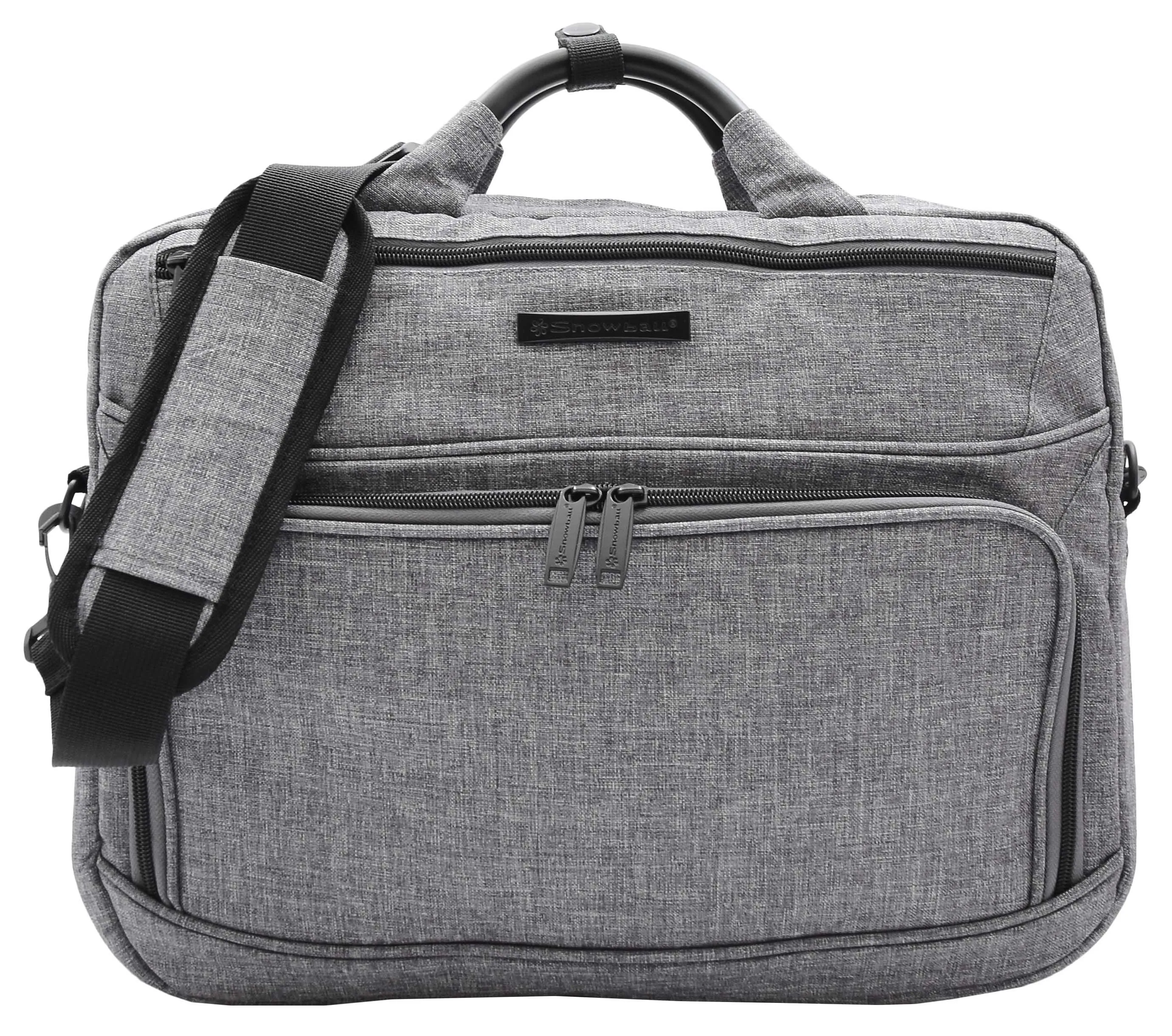DR492 Cross Body Organiser Bag Laptop Carry Case Grey