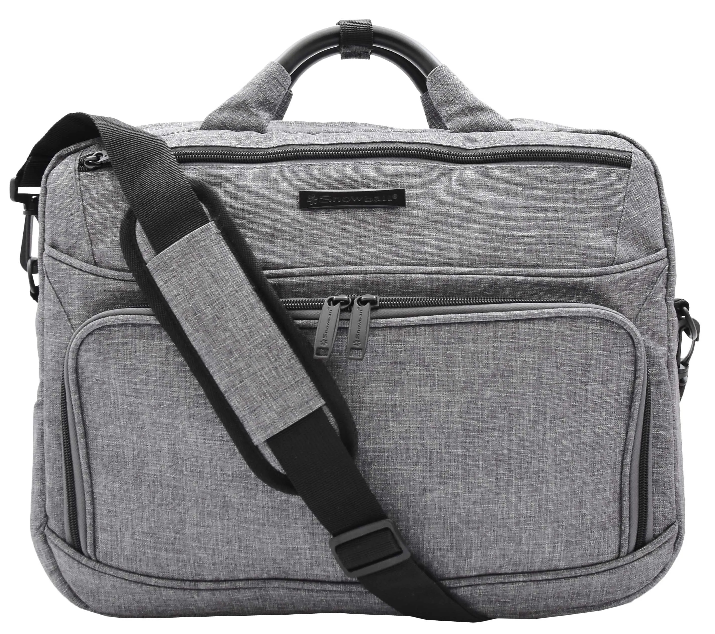 DR492 Cross Body Organiser Bag Laptop Carry Case Grey