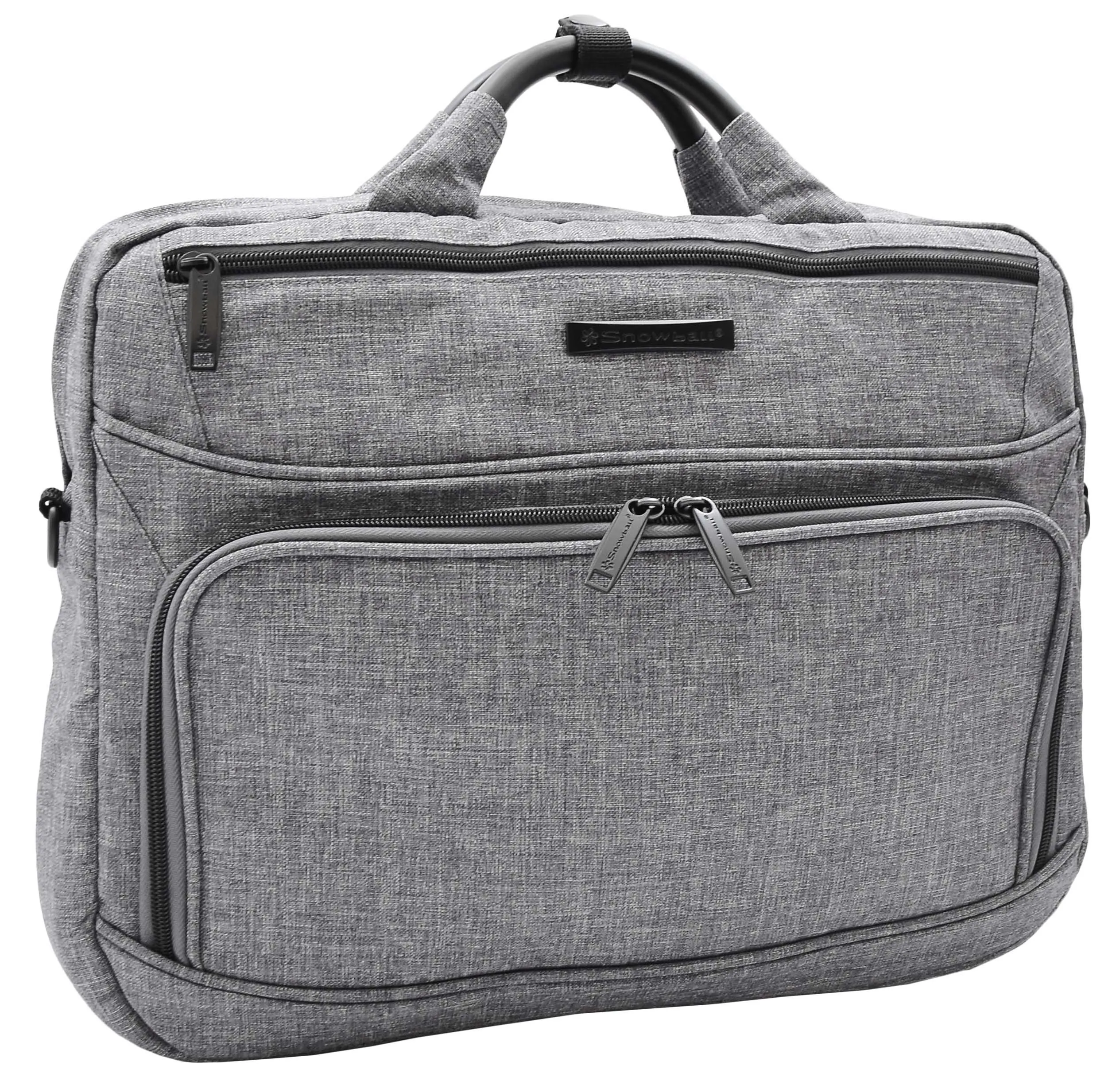 DR492 Cross Body Organiser Bag Laptop Carry Case Grey