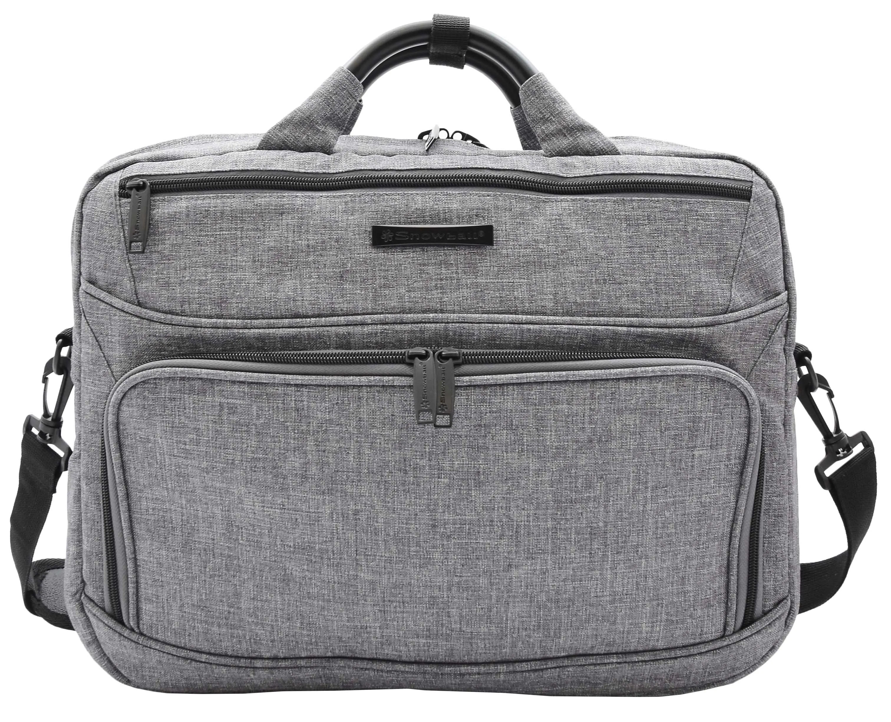 DR492 Cross Body Organiser Bag Laptop Carry Case Grey