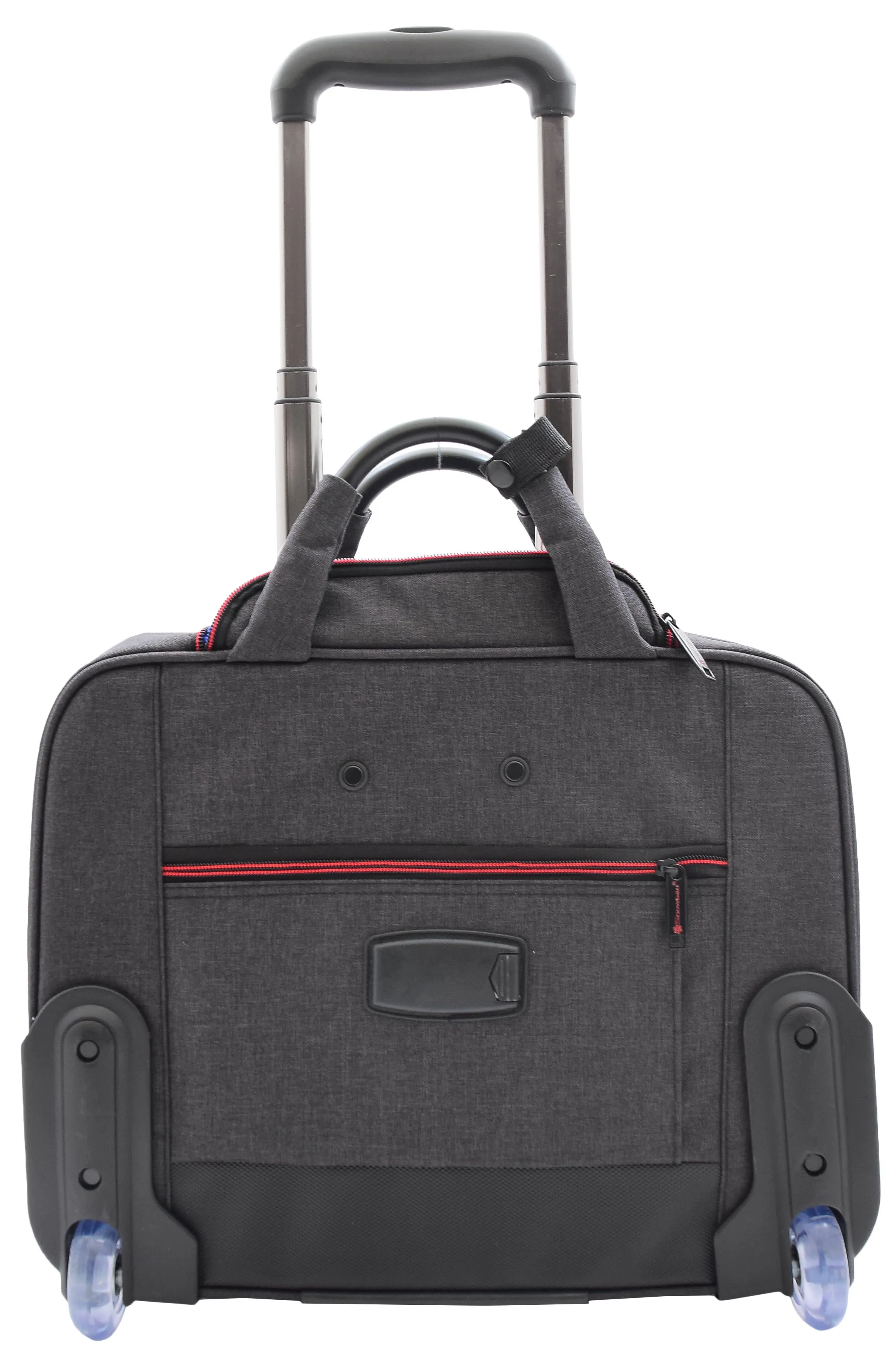 DR494 Laptop Roller Case Business Wheels Briefcase Black