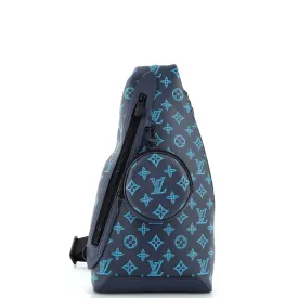Duo Sling Bag Monogram Shadow Leather