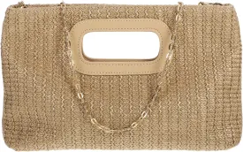 Durable Simulated Grass Bag for Women Convertible Crossbody Chain Stylish for Parties Evenings