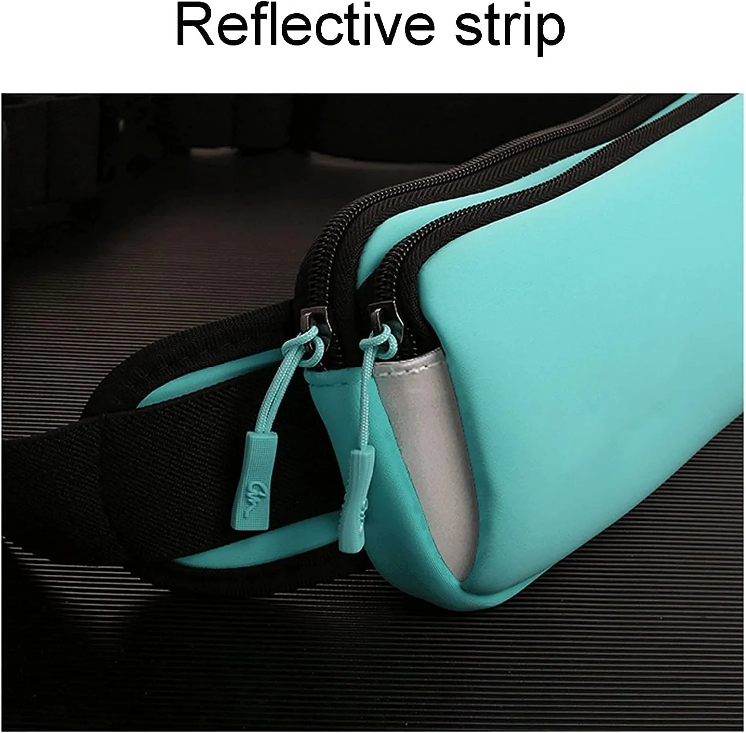 Fanny Pack for Men & Women - Lightweight Sports Pockets,Diving Fabrics,Outdoor Waterproof Mobile Phone Bag for Walking Cycling (Red,23.5 * 11cm)