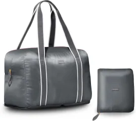 Foldable Duffle Bag for Travel | Lightweight, Water-Resistant, Multifunctional Carry On Bag | Sustainable and Durable Nylon
