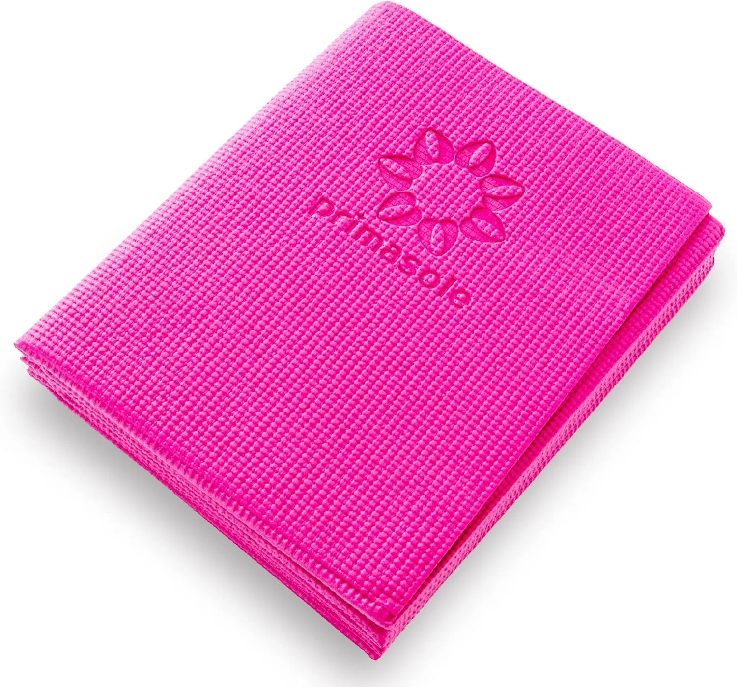 Folding Yoga Travel Pilates Mat Foldable Easy to Carry to Class Beach Park Tear-resistant Travel Picnics 4mm Thick 9 Colors