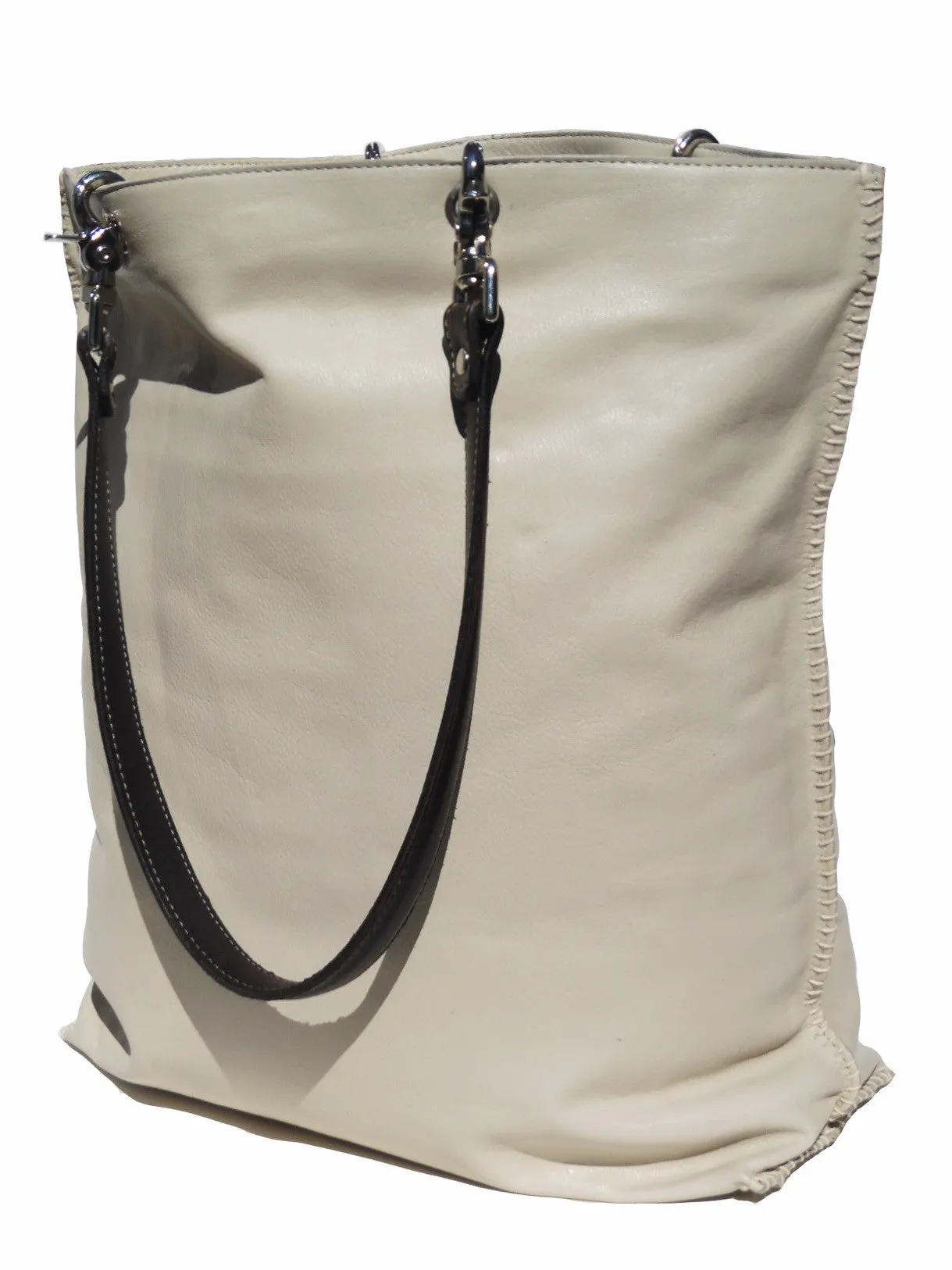 Gajumbo Tote Bag Napa Leather Sand