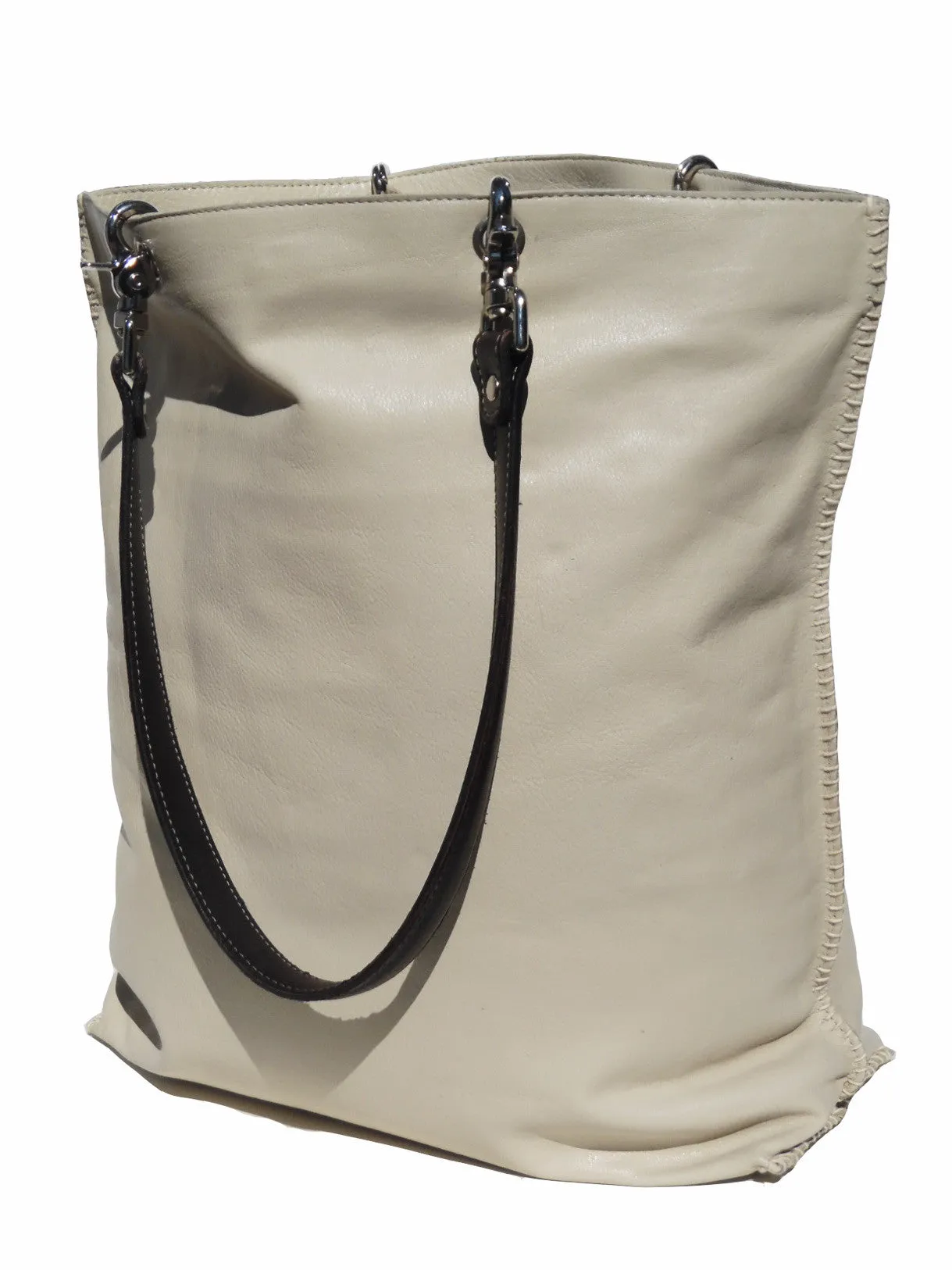 Gajumbo Tote Bag Napa Leather Sand