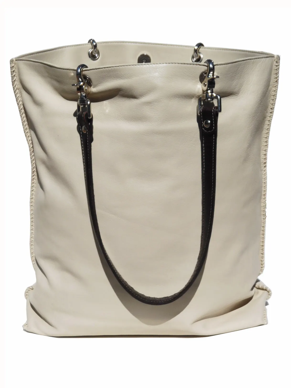 Gajumbo Tote Bag Napa Leather Sand
