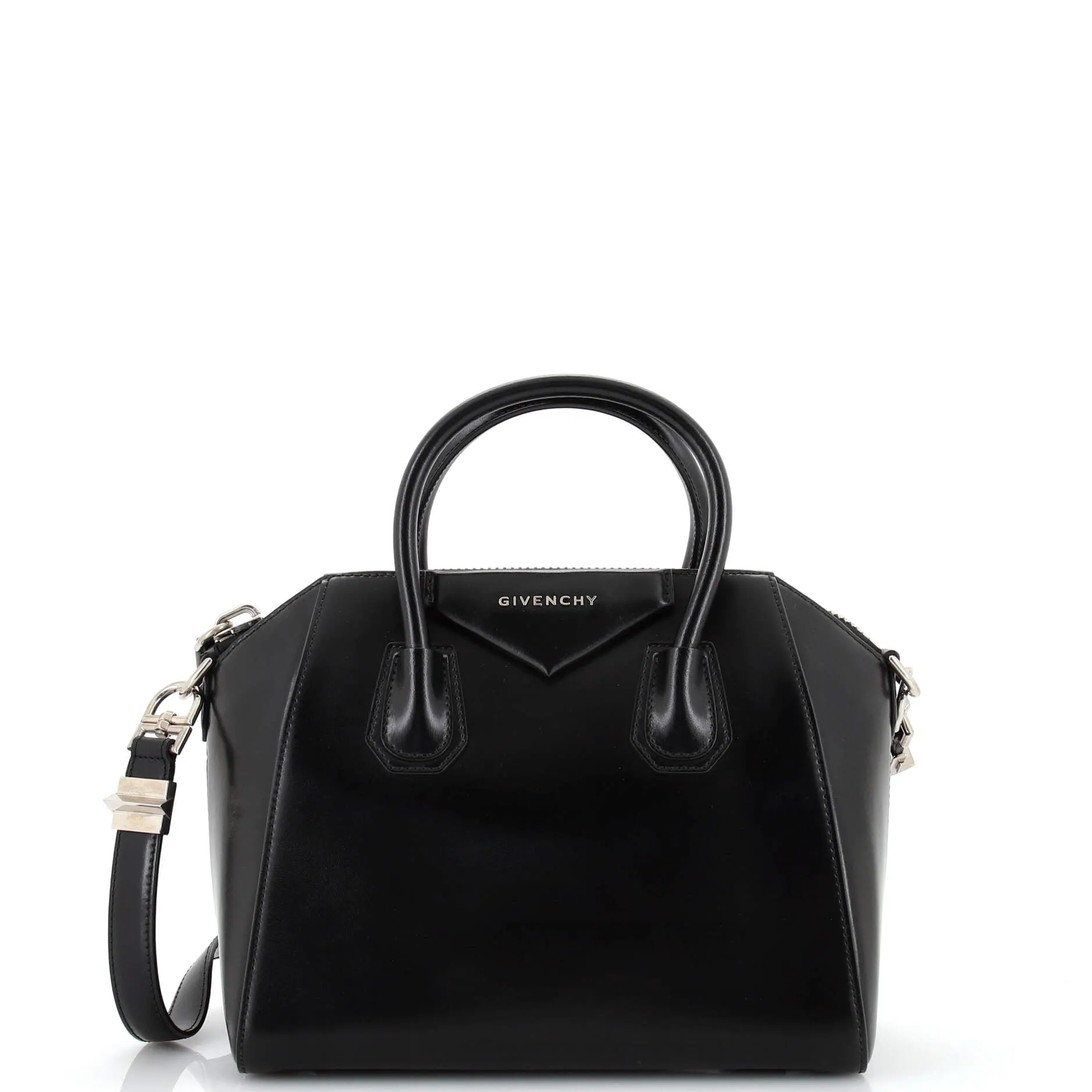 GIVENCHY Antigona Bag Glazed Leather Small