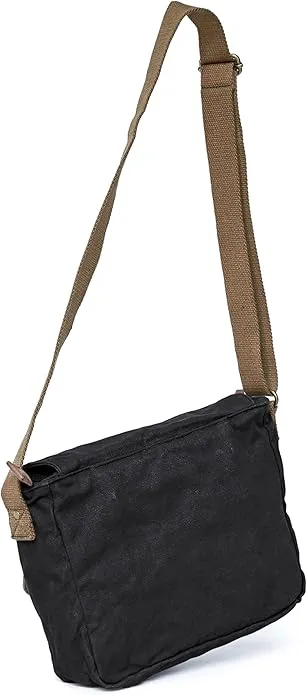 Gootium 30624 Vintage Canvas Messenger Bag Men's Shoulder Bag