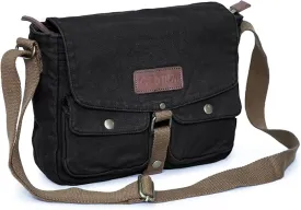 Gootium 30624 Vintage Canvas Messenger Bag Men's Shoulder Bag