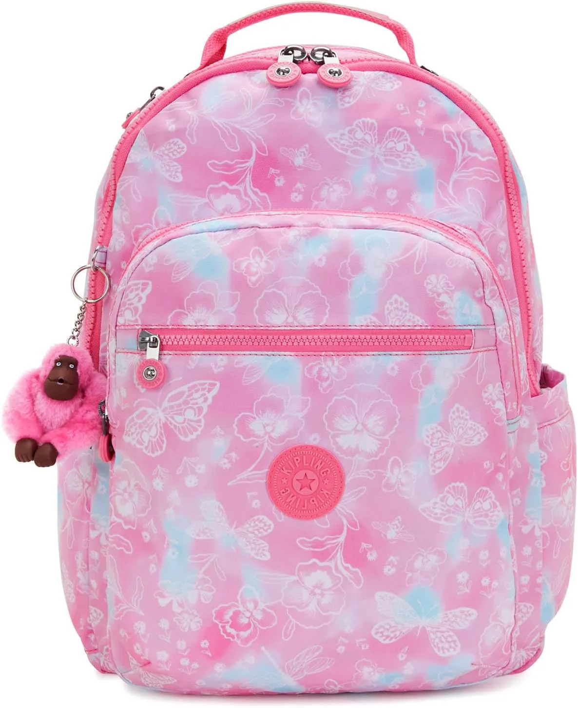 Kipling Women's Seoul 15" Laptop Backpack, Durable, Roomy with Padded Shoulder Straps, Built-In Protective Sleeve