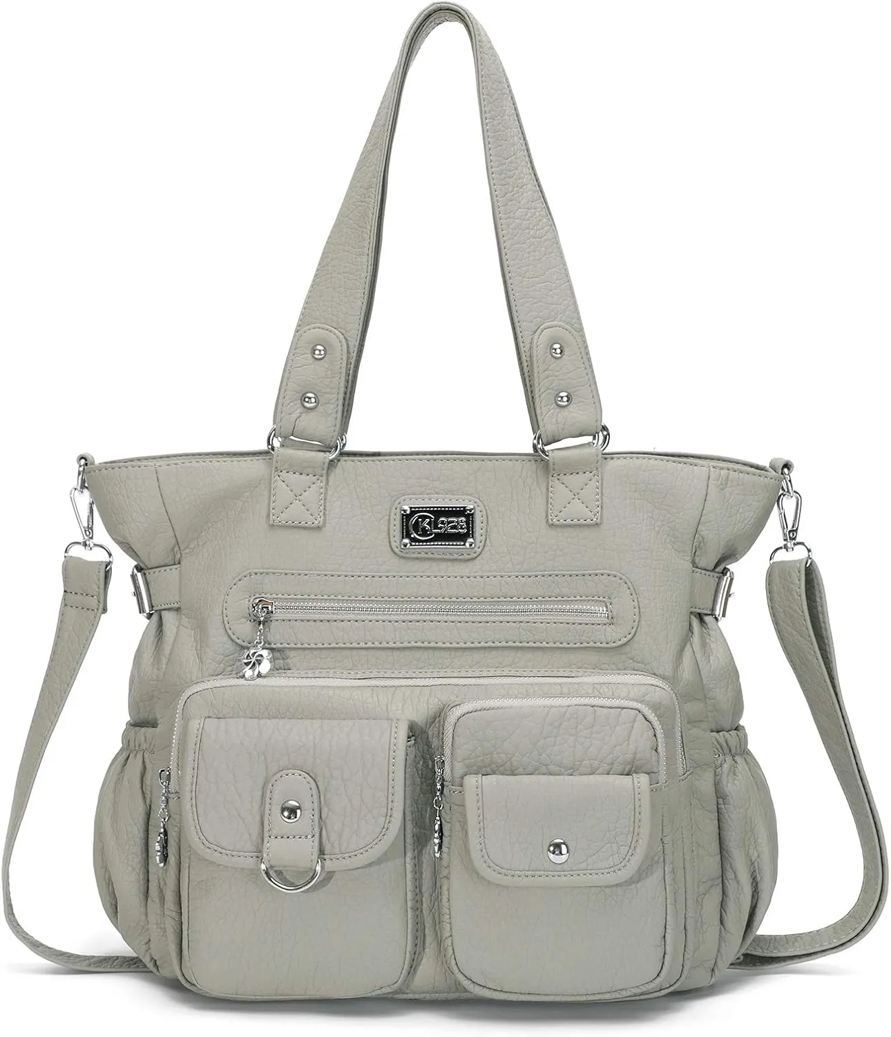 KL928 Large Purses for Women Shoulder Bag Tote Handbags Stylish Vegan Leather Hobo Bags Ladies