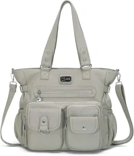 KL928 Large Purses for Women Shoulder Bag Tote Handbags Stylish Vegan Leather Hobo Bags Ladies