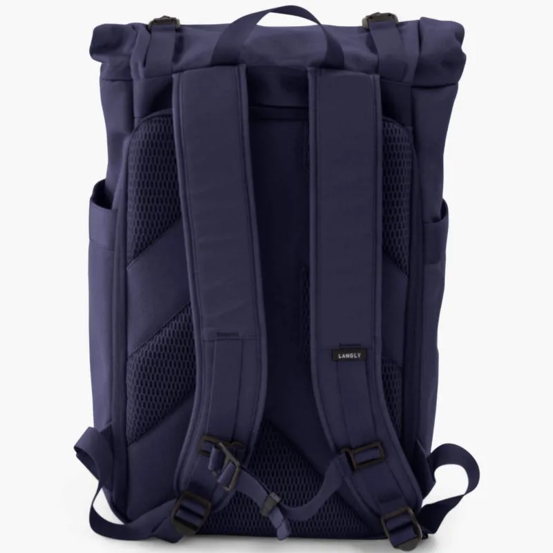 Langly Weekender Backpack With Camera Cube - Navy Blue