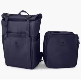 Langly Weekender Backpack With Camera Cube - Navy Blue