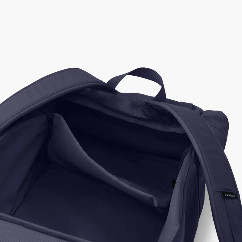 Langly Weekender Backpack With Camera Cube - Navy Blue