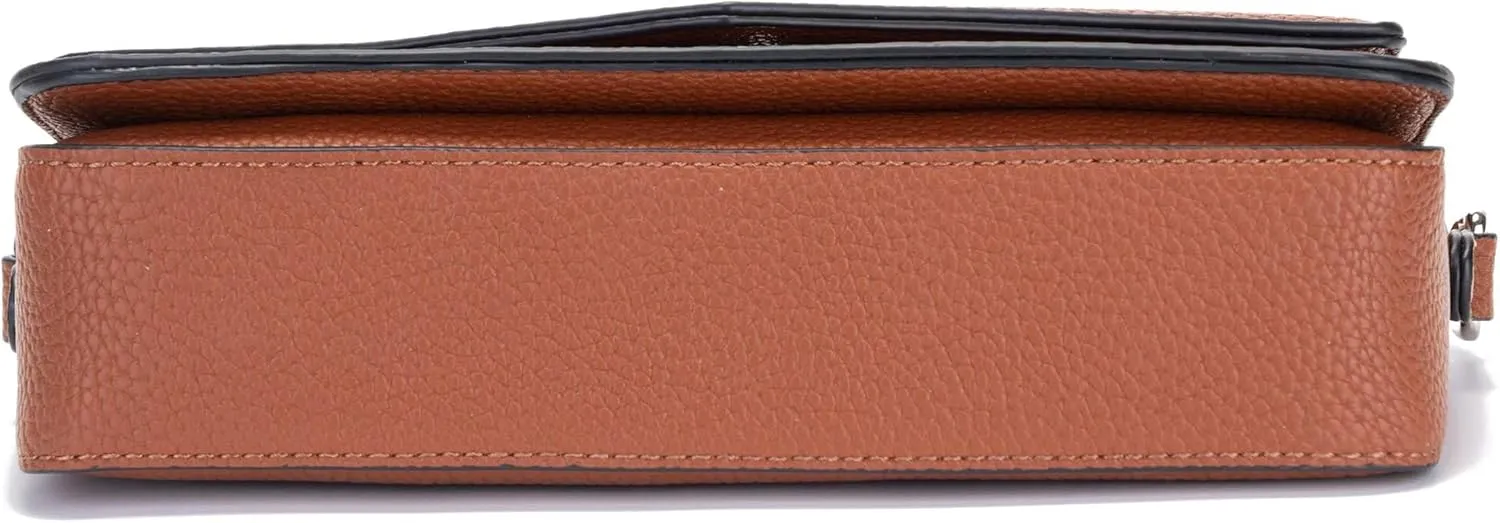 Leather Small Crossbody Bags for Women Cell Phone Bag Wallet Purses for Daily or Evening Use
