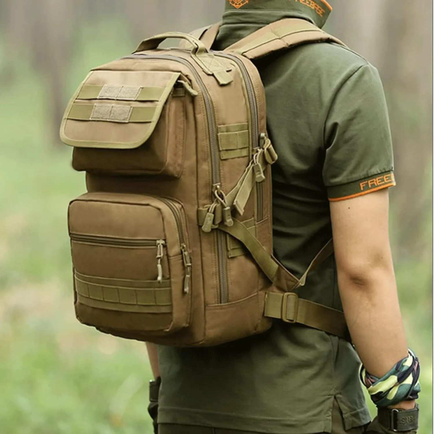 Men Army Military Tactical Backpack Cf-137