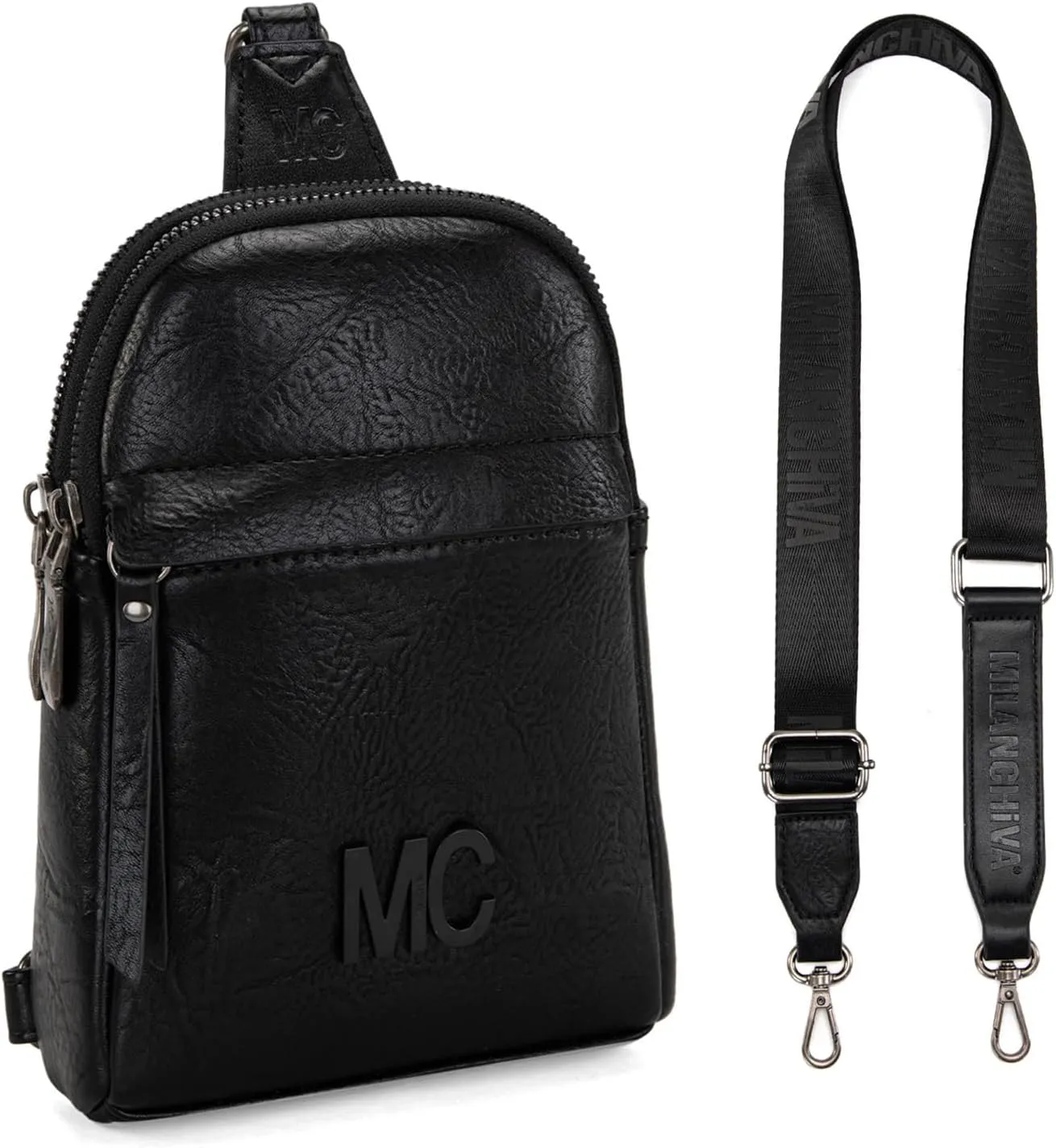 Milan Chiva Small Crossbody Bags for Women Chic Mini Sling Bag Purse and Waist Packs for Girls