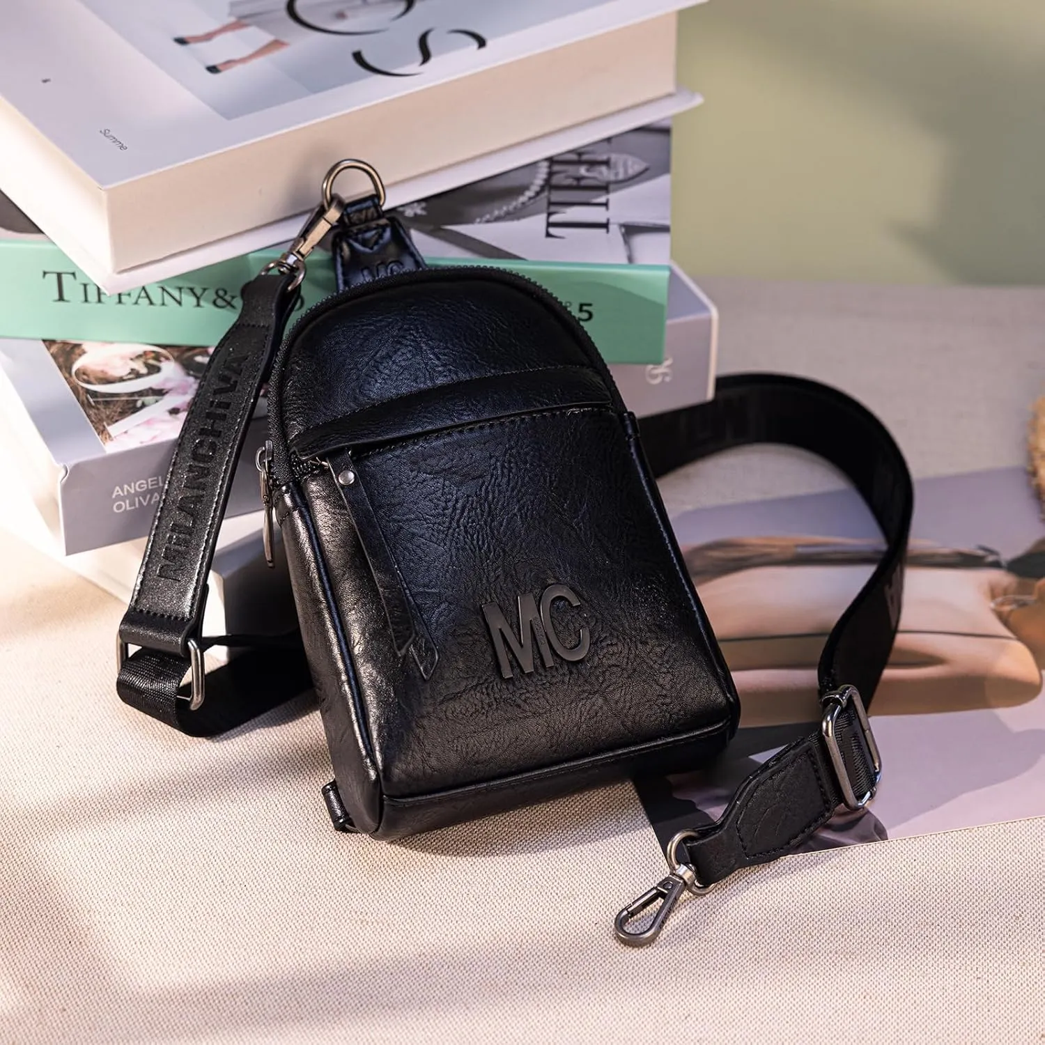 Milan Chiva Small Crossbody Bags for Women Chic Mini Sling Bag Purse and Waist Packs for Girls