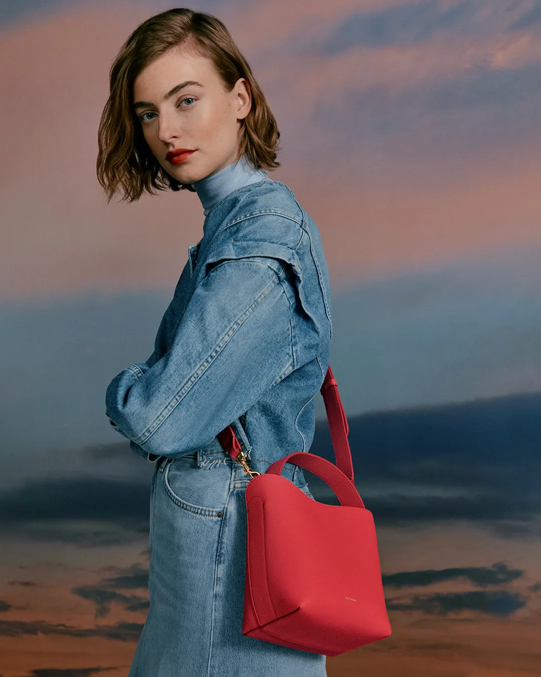 Mini Linea Bucket Bag