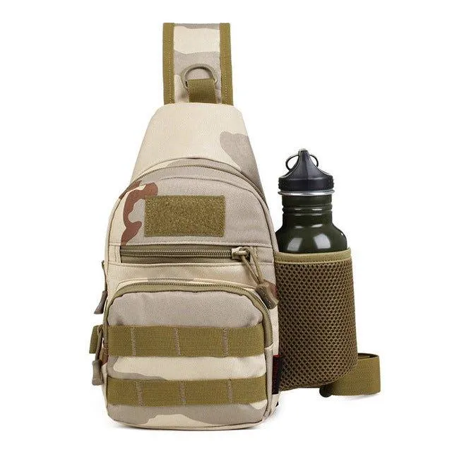Molle Chest Shoulder Sling Outdoor Bags Camping Hiking
