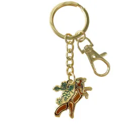 Native Northwest (Fox) Wagoosh Enamel Keychain