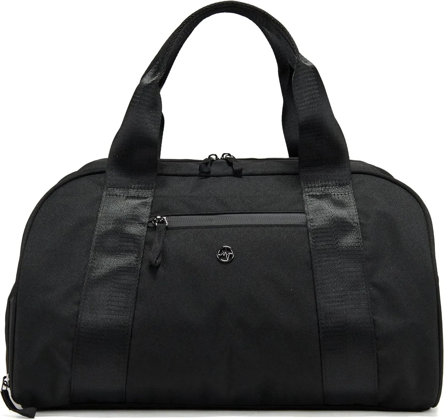 Pander 23L Small Gym Duffel Bag with Shoe Compartment, Versatile Gym and Travel Companion, Spacious, and Organized - Ideal for Active Lifestyles (Black)