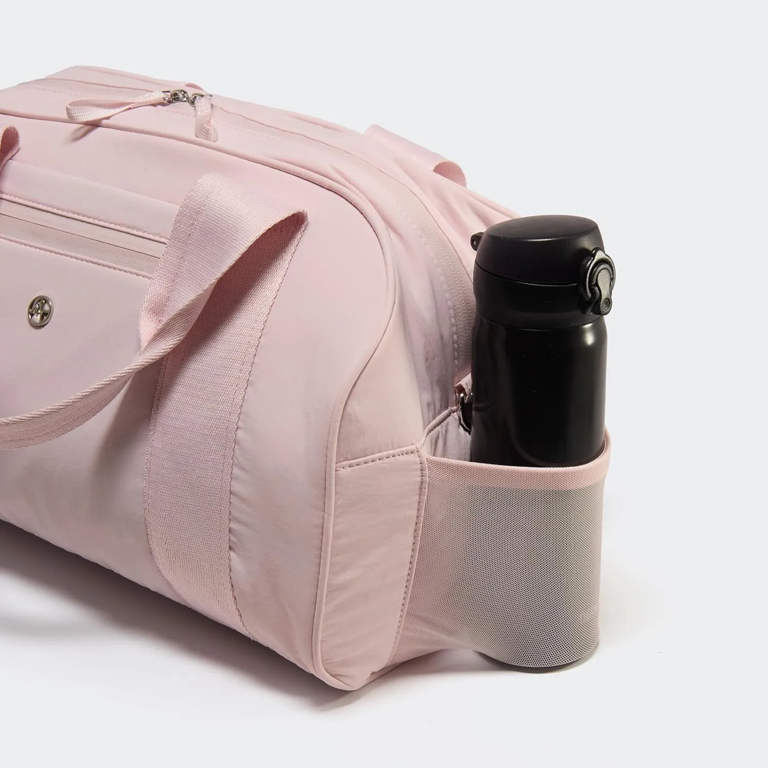 Pander 23L Small Gym Duffel Bag with Shoe Compartment, Versatile Gym and Travel Companion, Spacious, and Organized - Ideal for Active Lifestyles (Pale Pink)