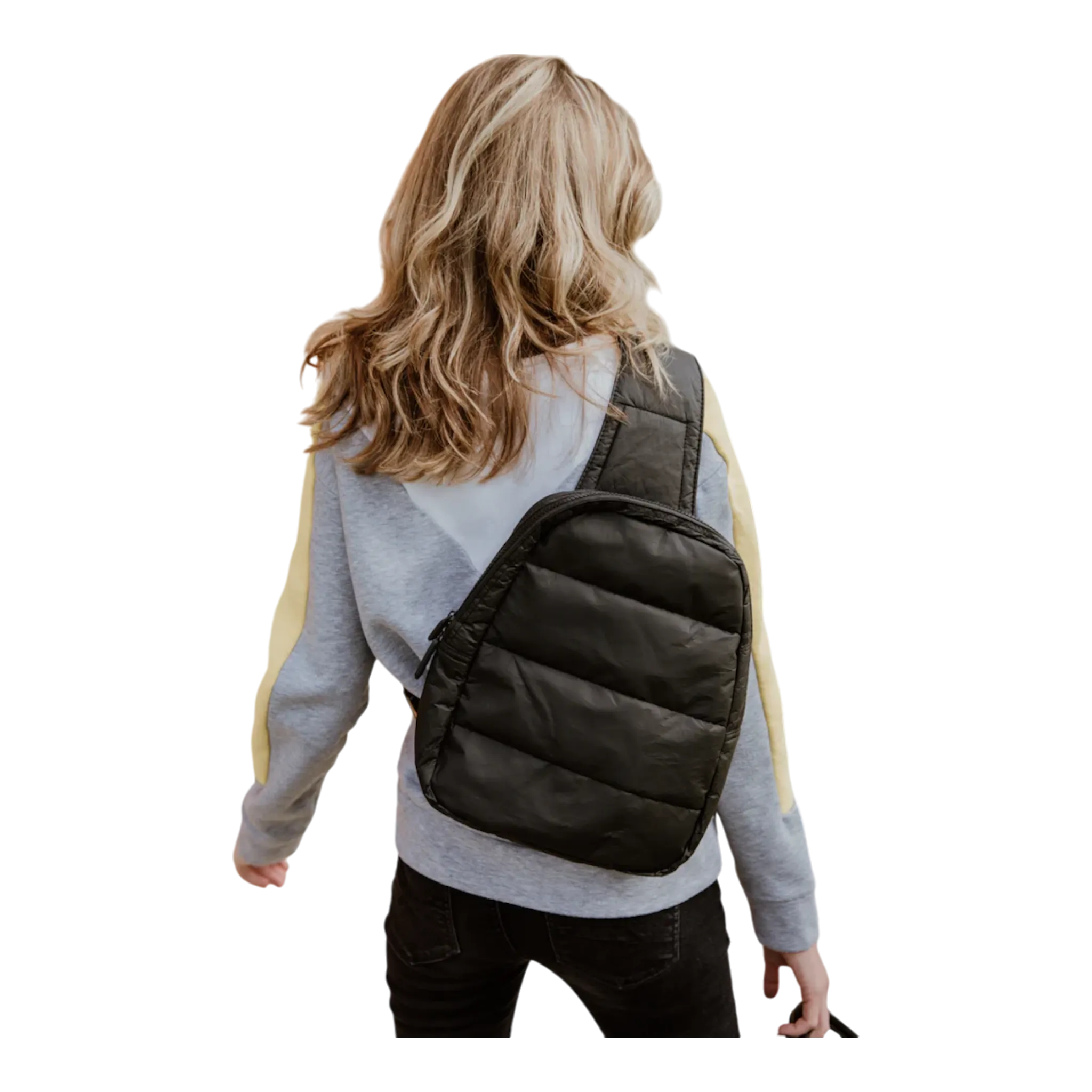 Puffer Crossbody Backpack
