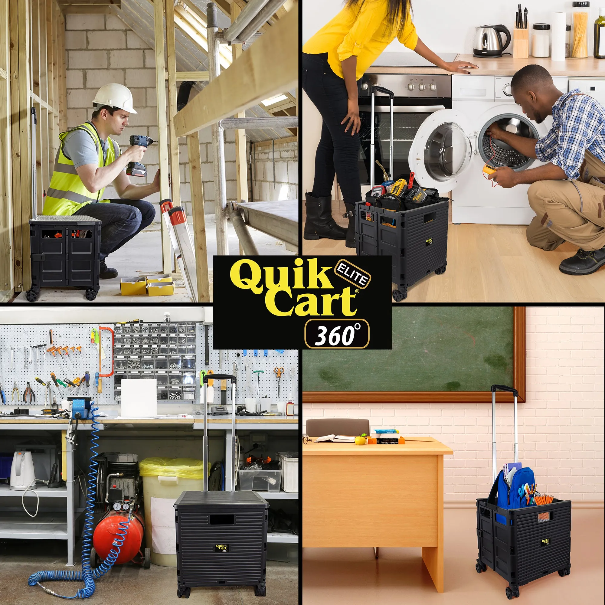 Quik Cart Elite 360, Black