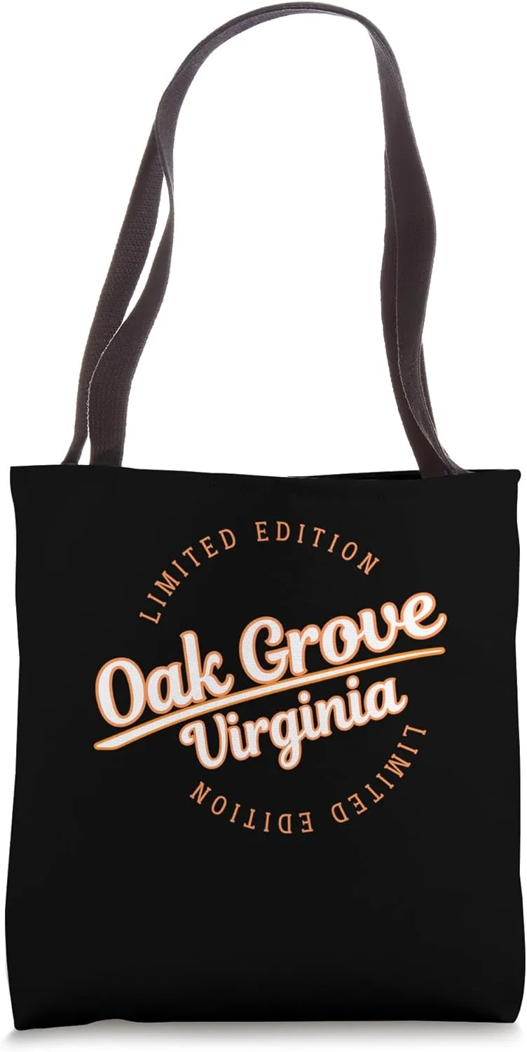 Retro Athletic Oak Grove VA Apparel Tote Bag