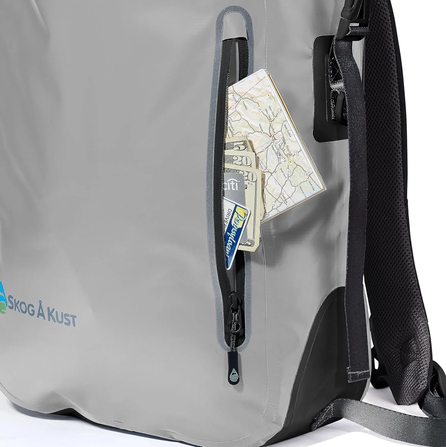 Skog  Kust BackSak Heavy Duty Waterproof Backpack - Gear Bag for Sports, Travel, & More - 25 & 35 Liter Sizes