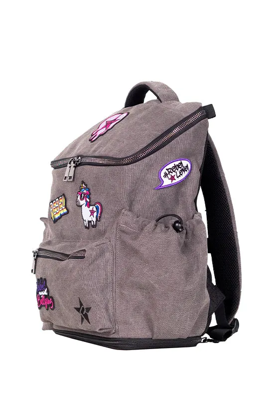 Smoke Rebel Hero Backpack with Patches