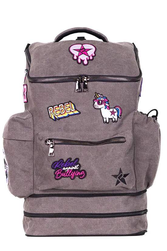 Smoke Rebel Hero Backpack with Patches