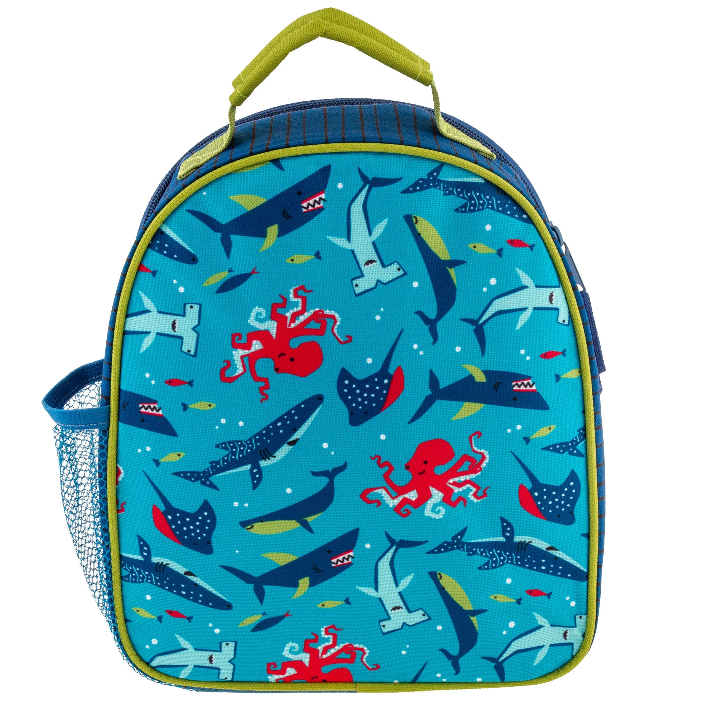 Stephen Joseph All Over Print Lunchbox, Blue Shark