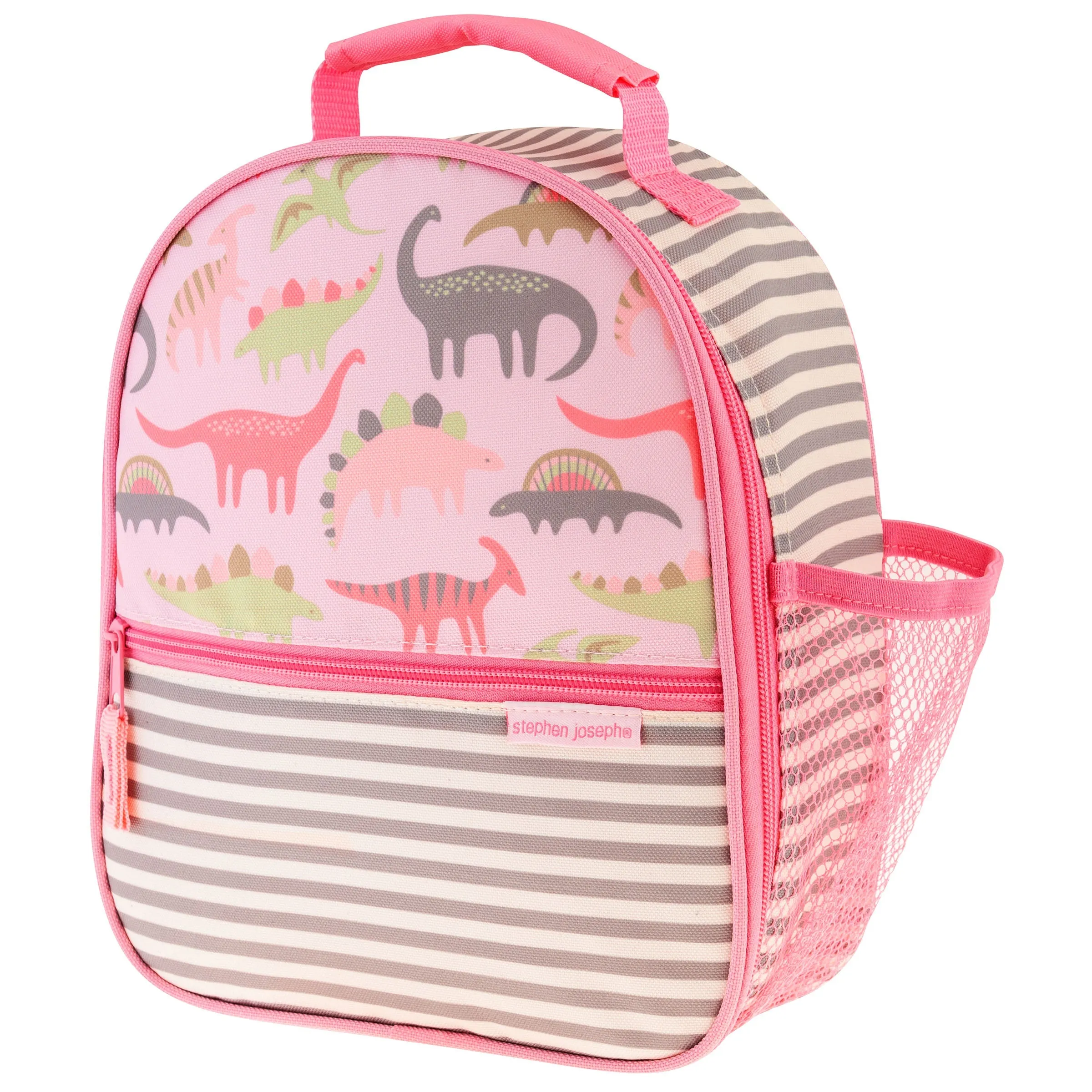 Stephen Joseph All Over Print Lunchbox, Pink Dino