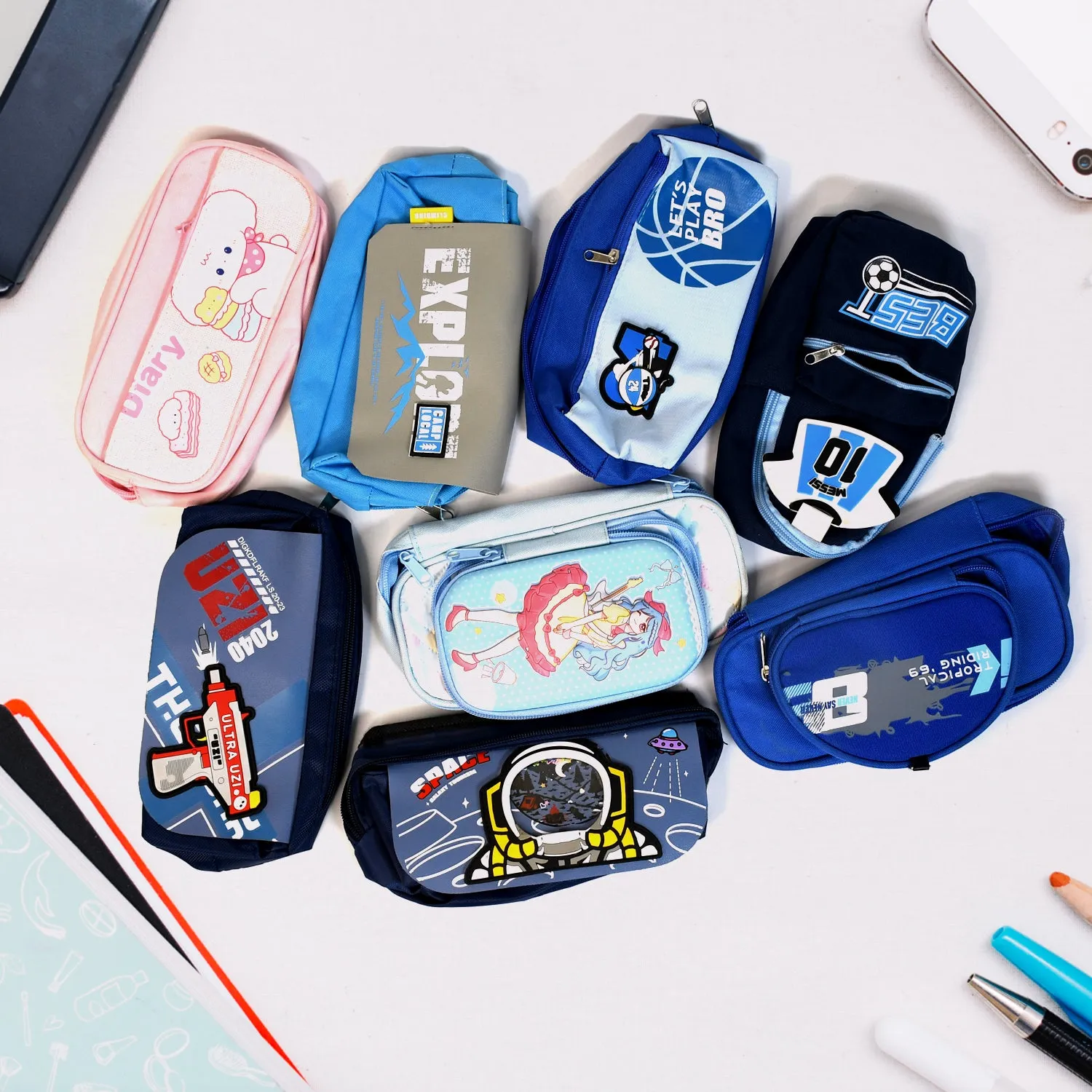 Stylish Pouch Storage Bag for Functional Use (1 Pc)