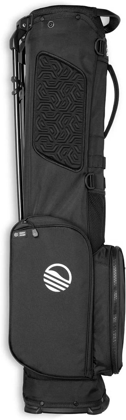 Sunday Golf El Camino Bag - Lightweight Sunday Golf Bag with Strap and Stand  Easy to Carry  Golf Stand Bag for The Driving Range, Par 3 and Standard Courses, 3.9 pounds