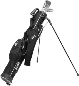 Sunday Golf - Lightweight Sunday Golf Bag with Strap and Stand  Easy to Carry and Durable Pitch n Putt Golf Bag  Golf Stand Bag for The Driving Range, Par 3 and Executive Courses  31.5 inches Tall