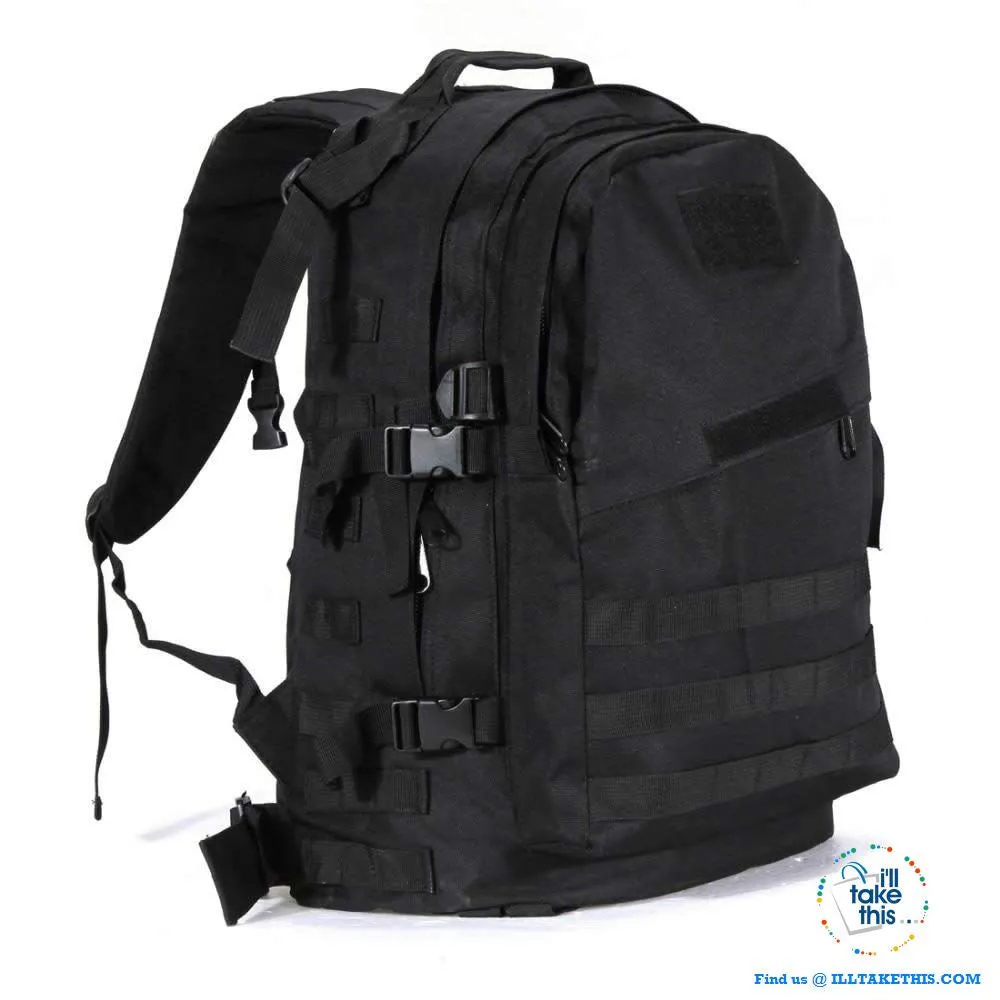Tactical Camouflage Backpack HUGE 55L for Outdoor Sport, Climbing Mountaineering Backpack