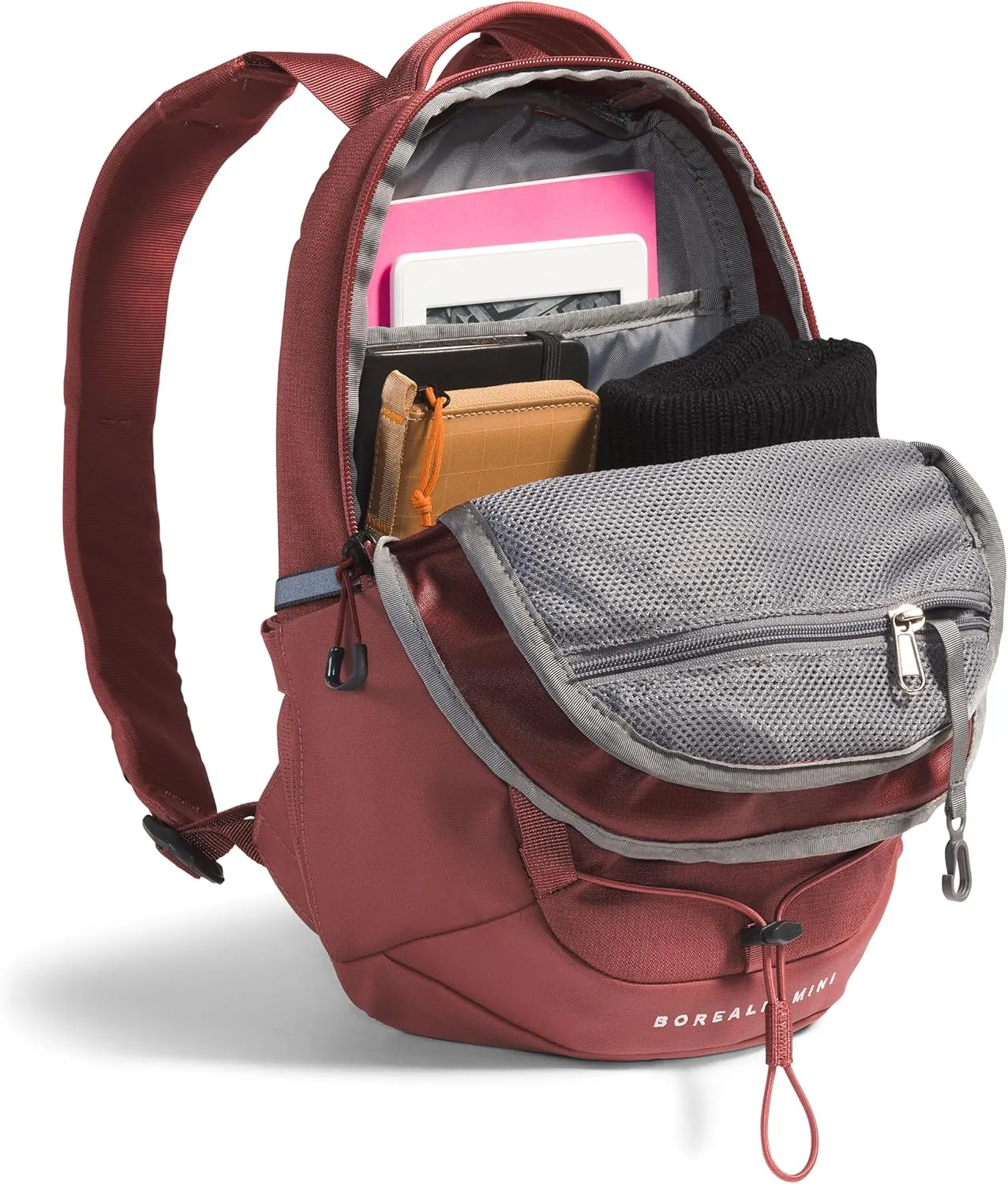 THE NORTH FACE 10L Mini Borealis Everyday Backpack - PFAS Free, Canyon Dust Dark Heather, One Size