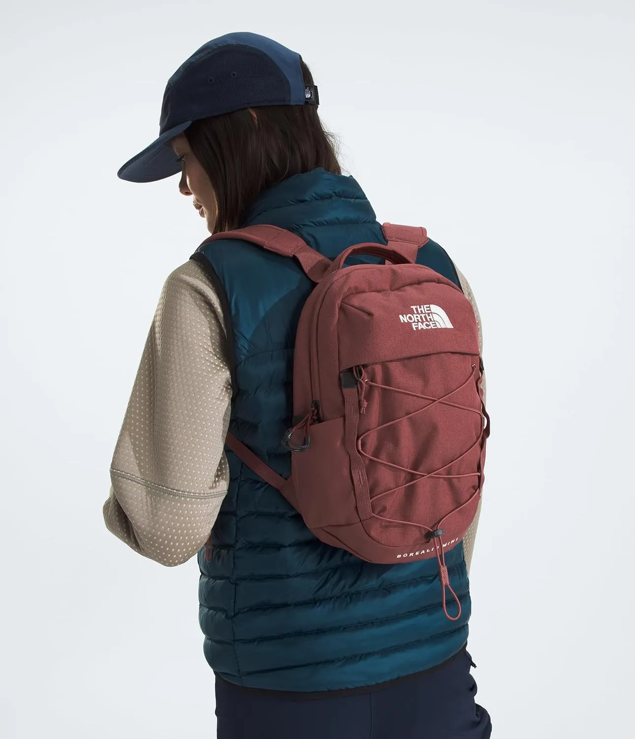 THE NORTH FACE 10L Mini Borealis Everyday Backpack - PFAS Free, Canyon Dust Dark Heather, One Size