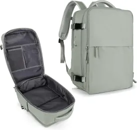 Travel Backpack For Women Men Airline Approved,Grass green Carry On Backpack,Large Hiking Backpack Waterproof Outdoor Sports Rucksack Casual Daypack Fit 15.6 Inch Laptop Backpack College Backpack
