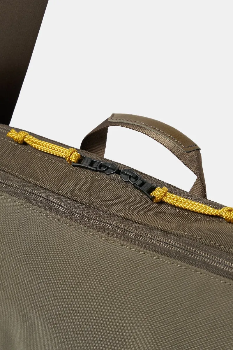 Universal Works x Master-Piece Courier Bag (Olive Recycled Tech Canvas)
